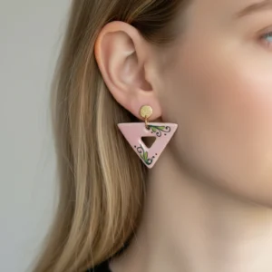 orecchini-earrings-grottega-laterza-puglia-ceramic-triangoli-pink